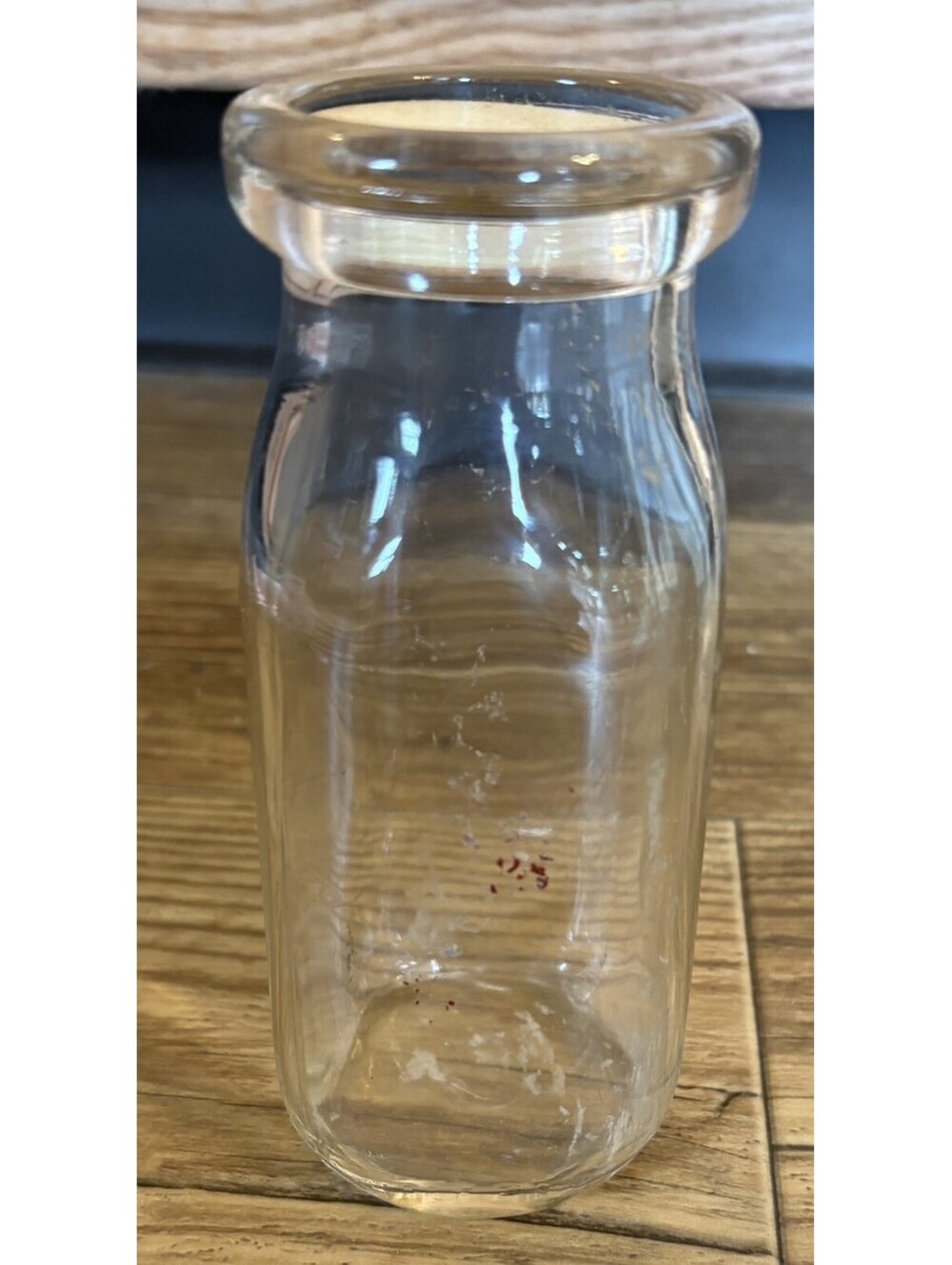 Vintage Antique Milk Bottle Glass 1/2 Pint